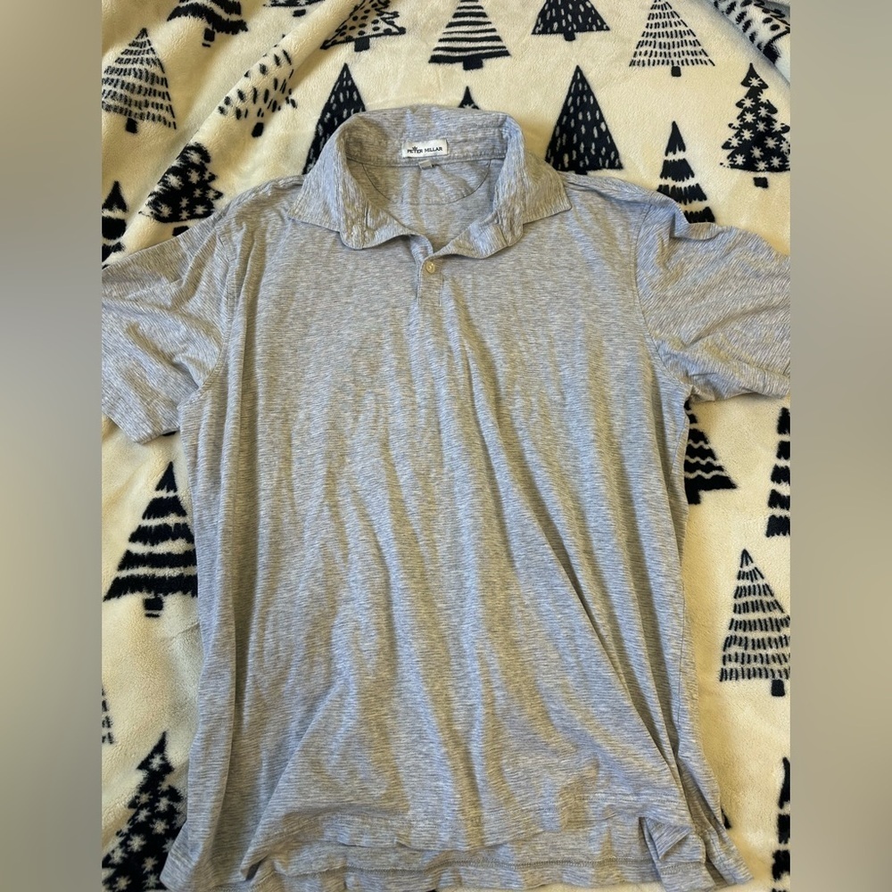 Peter Millar Crown Sport polo shirt size large - Picture 1 of 2